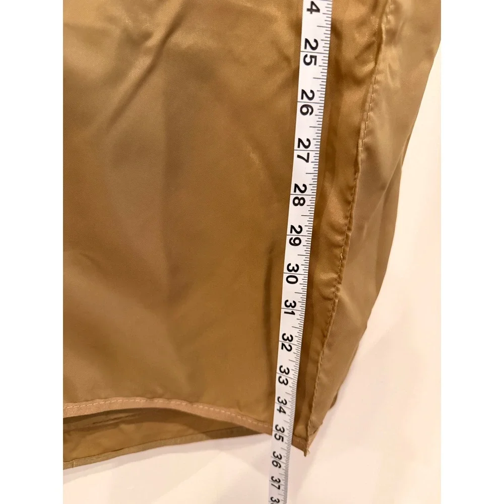 Hartmann Travel Garment Bag Tan Nylon Suit Cover Hanging Garment Sleeve Luggage